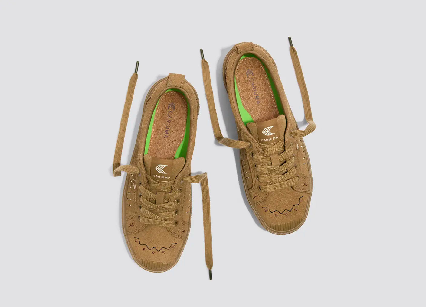 Cariuma Shoes OCA LOW All Camel