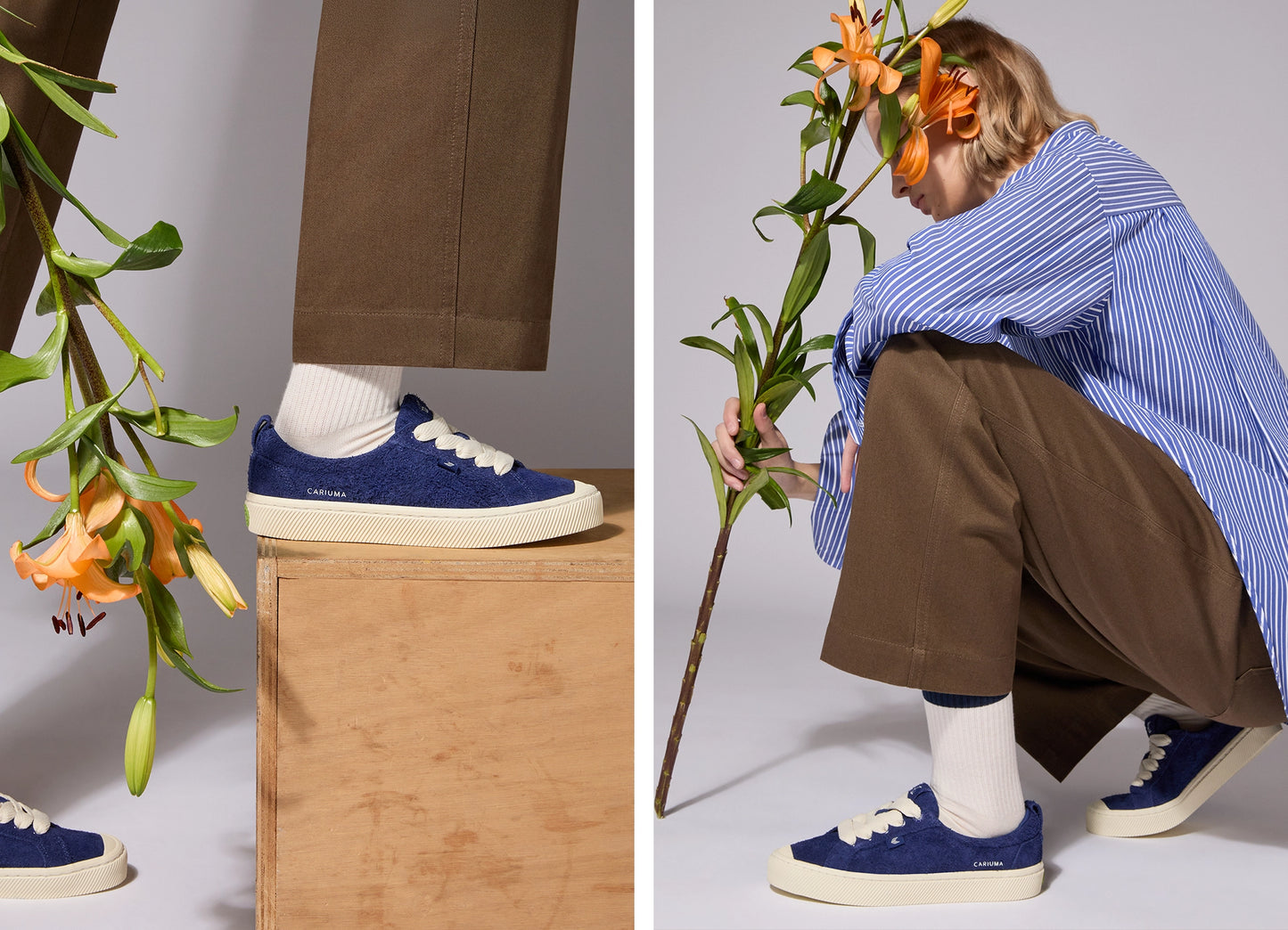 Cariuma Shoes OCA LOW Blue