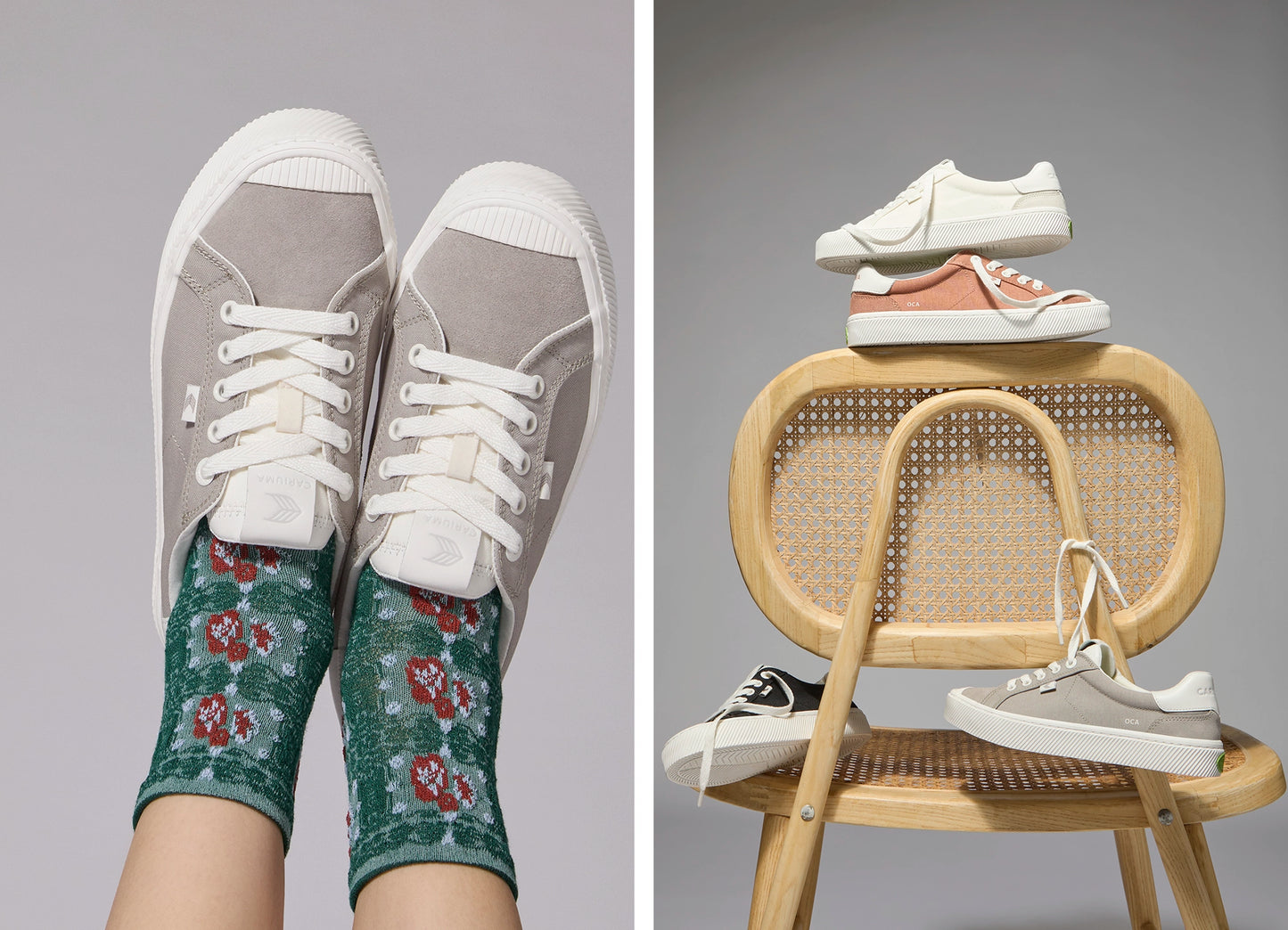 Cariuma Shoes OCA LOW Grey