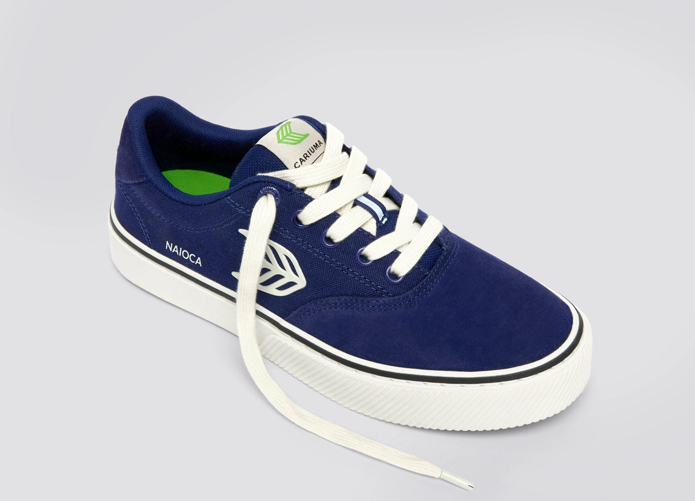 Cariuma Shoes NAIOCA PRO Marine Blue Suede/Ivory