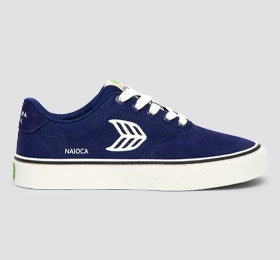 Cariuma Shoes NAIOCA PRO Marine Blue Suede/Ivory