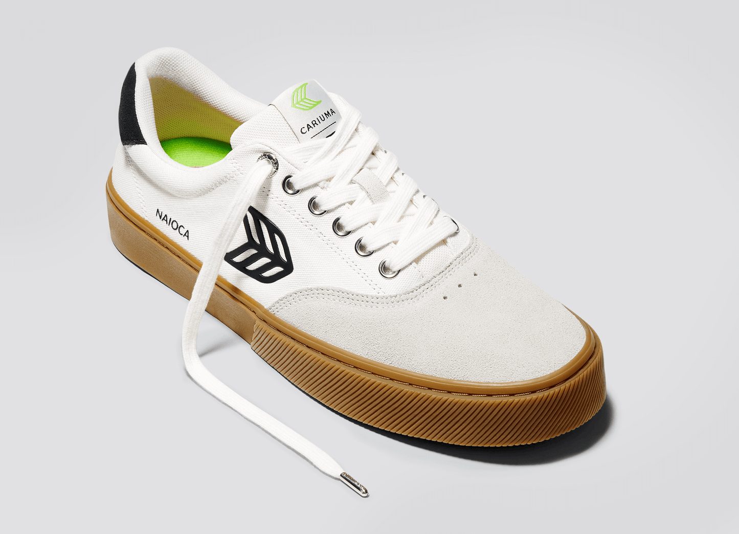 Sapatilhas Cariuma NAIOCA Gum Vintage White
