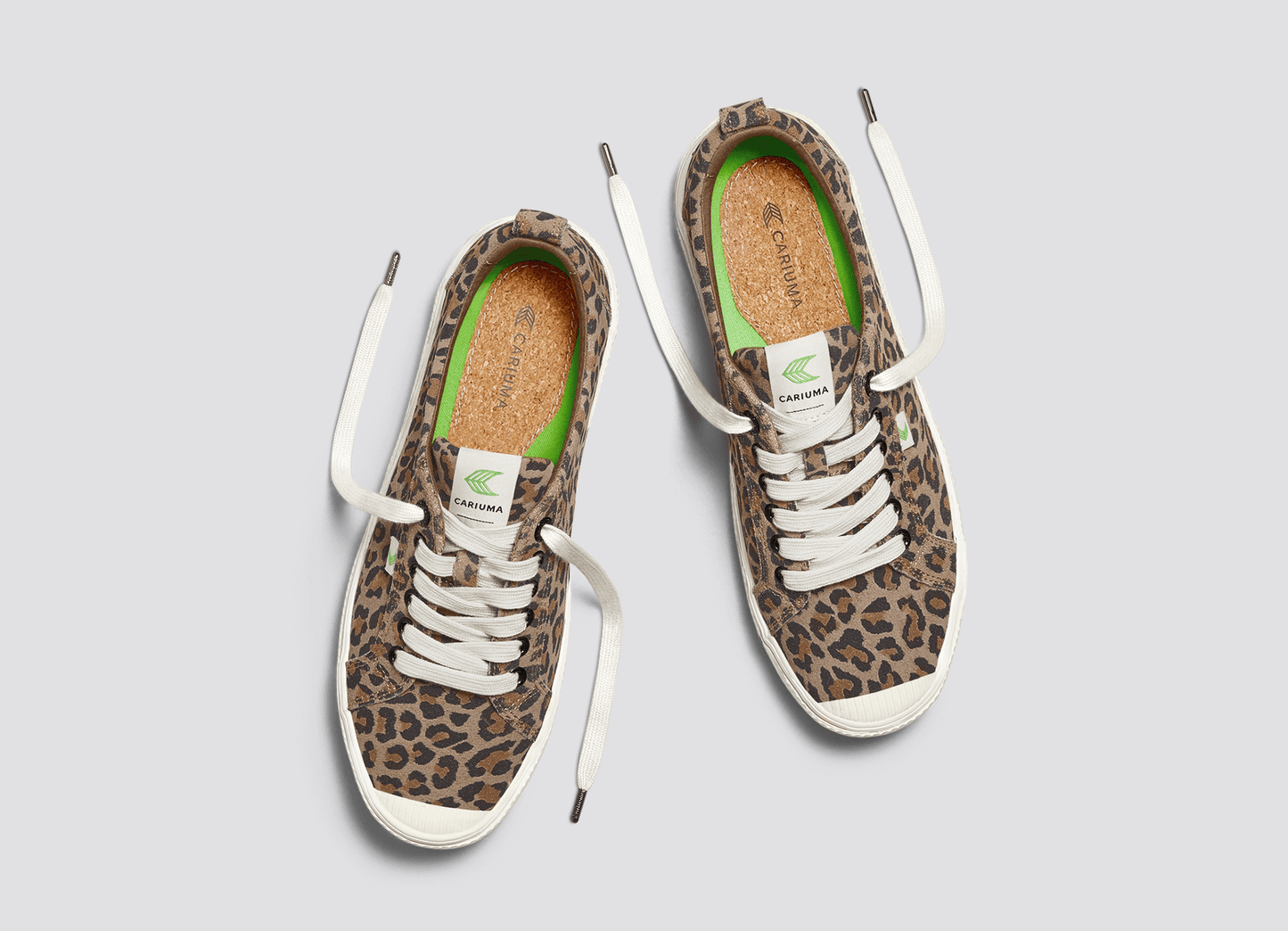 Cariuma Shoes OCA LOW Leopard Print