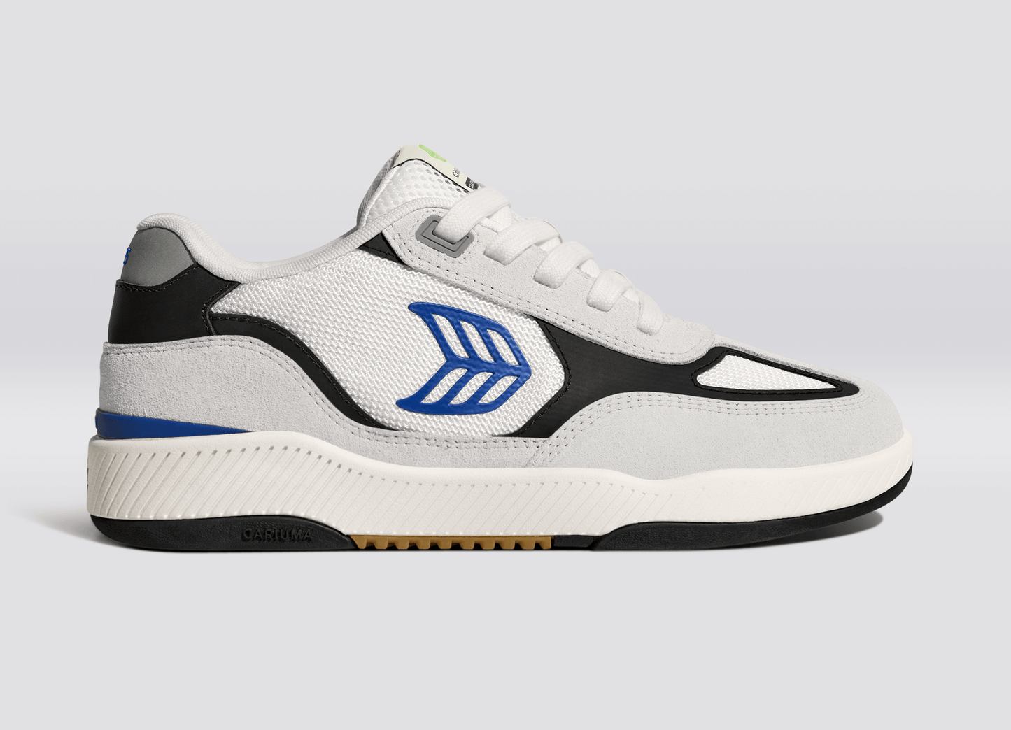 Cariuma Shoes SKATEGOAT C25 PRO Off-White Smoke/Blue&Black