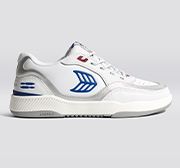 Sapatilhas Cariuma STAR WARS COLLABORATION - R2-D2 UBA PREMIUM White_Blue Logo