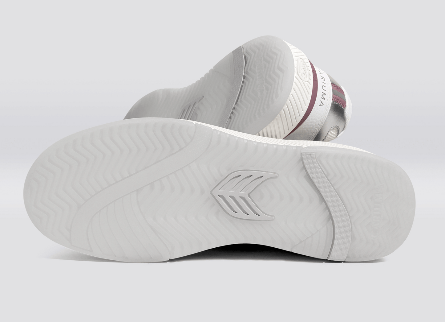 Sapatilhas Cariuma UBA White/Blush Pink&Silver