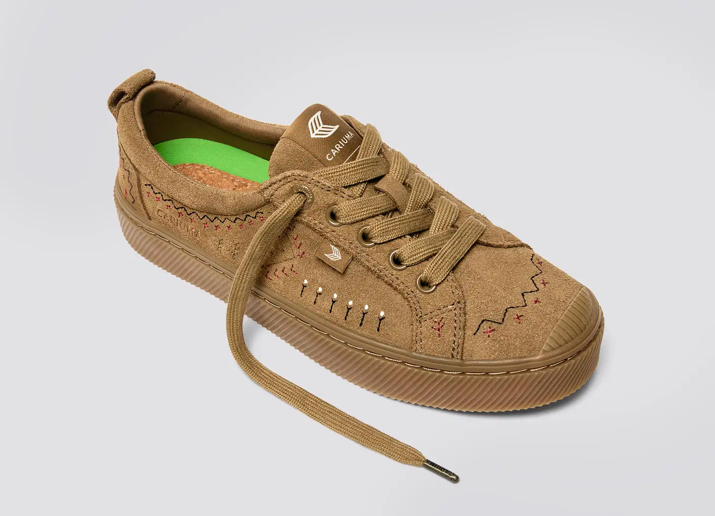 Cariuma Shoes OCA LOW All Camel