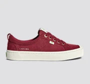 Cariuma Shoes OCA LOW Cabernet Red