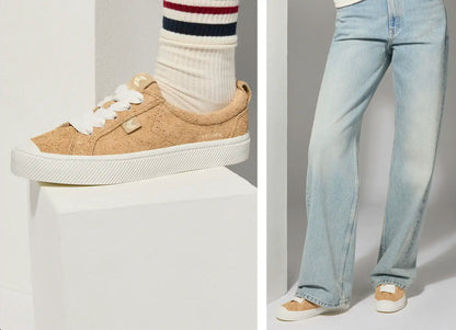 Cariuma Shoes OCA LOW Latte Beige