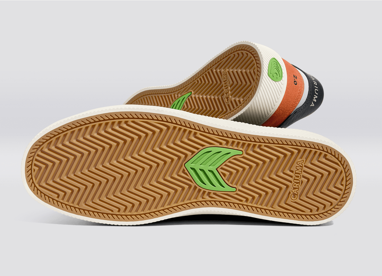 Sapatilhas Cariuma CATIBA PRO 2.0 Laranja queimado/Marfim&Navio