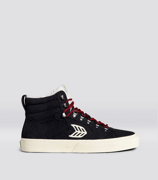 Sapatilhas Cariuma CATURI Preto/Coral