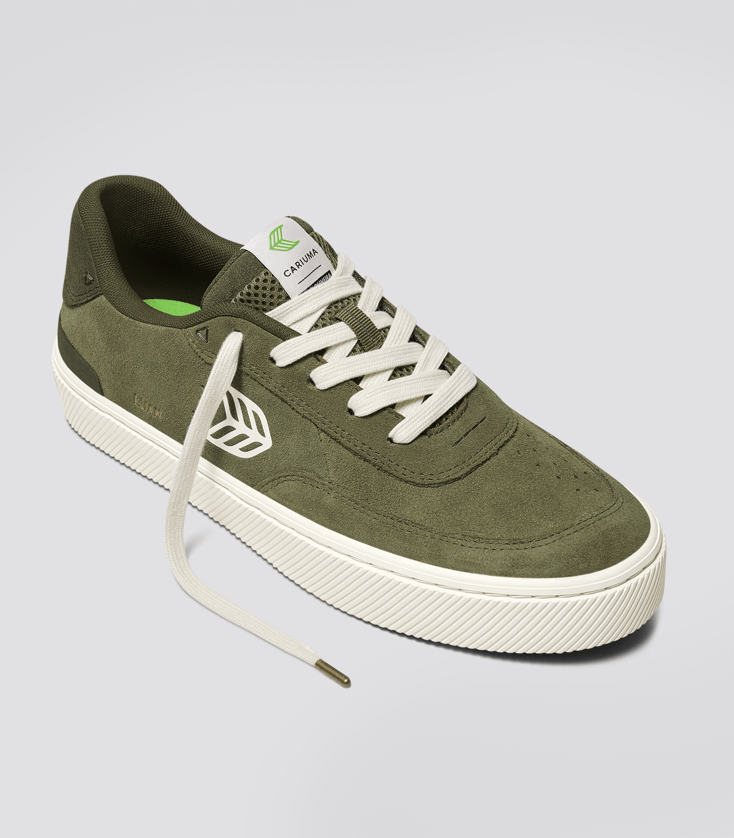 Sapatilhas Cariuma LUAN PRO Verde azeitona/marfim