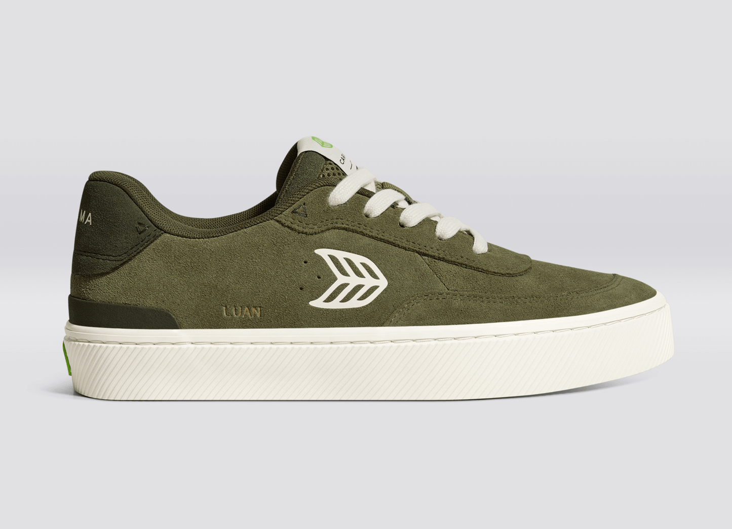 Sapatilhas Cariuma LUAN PRO Verde azeitona/marfim