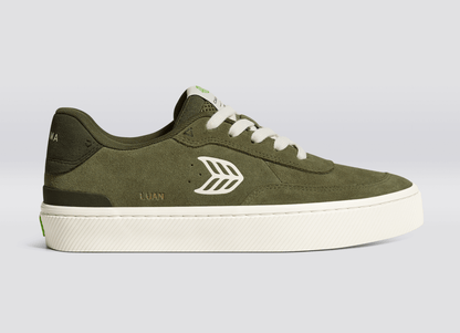 Sapatilhas Cariuma LUAN PRO Verde azeitona/marfim