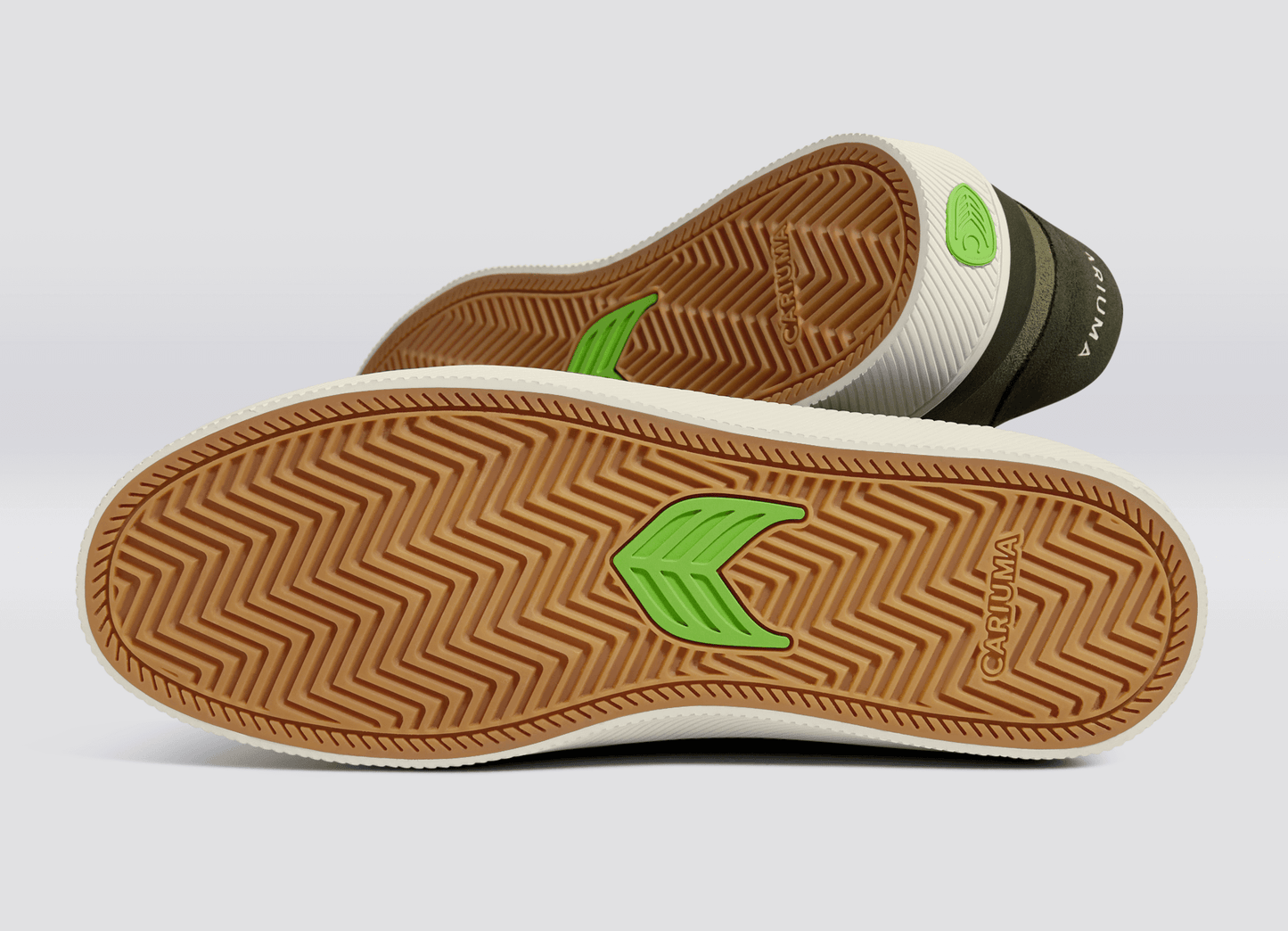Sapatilhas Cariuma LUAN PRO Verde azeitona/marfim