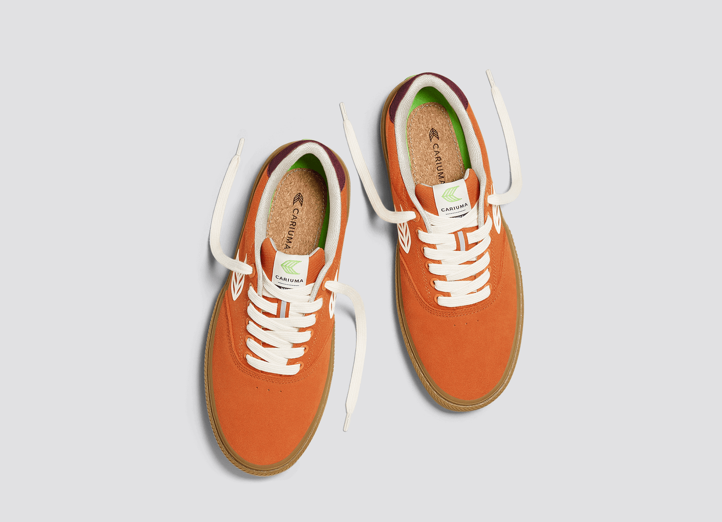 Sapatilhas Cariuma NAIOCA PRO Gum Burnt Orange/Ivory