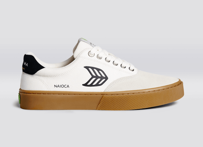 Sapatilhas Cariuma NAIOCA Gum Vintage White