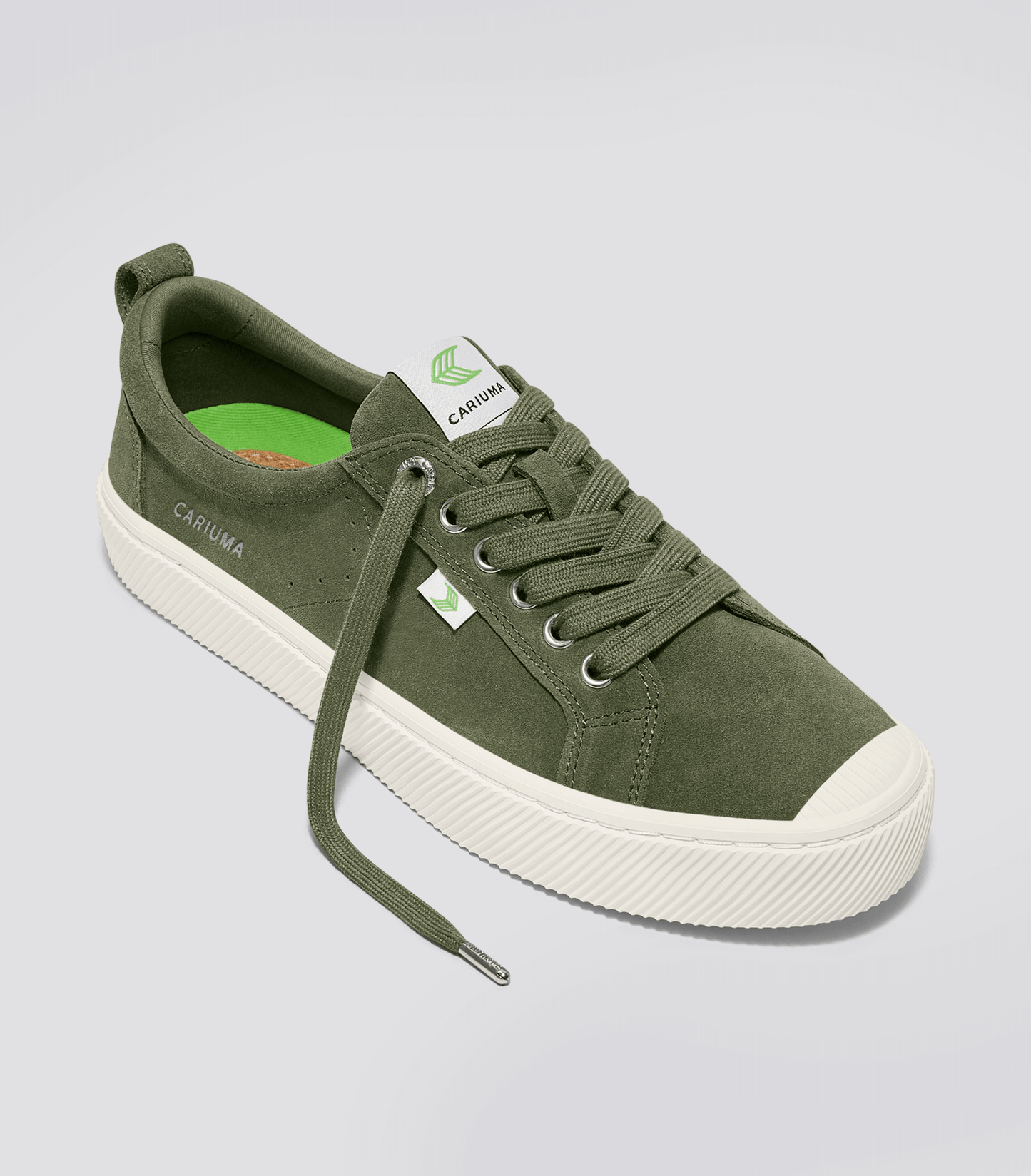 Cariuma Shoes OCA LOW Bronze Green