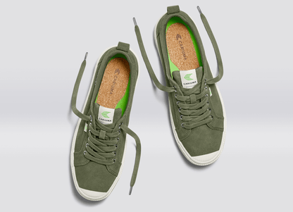 Cariuma Shoes OCA LOW Bronze Green
