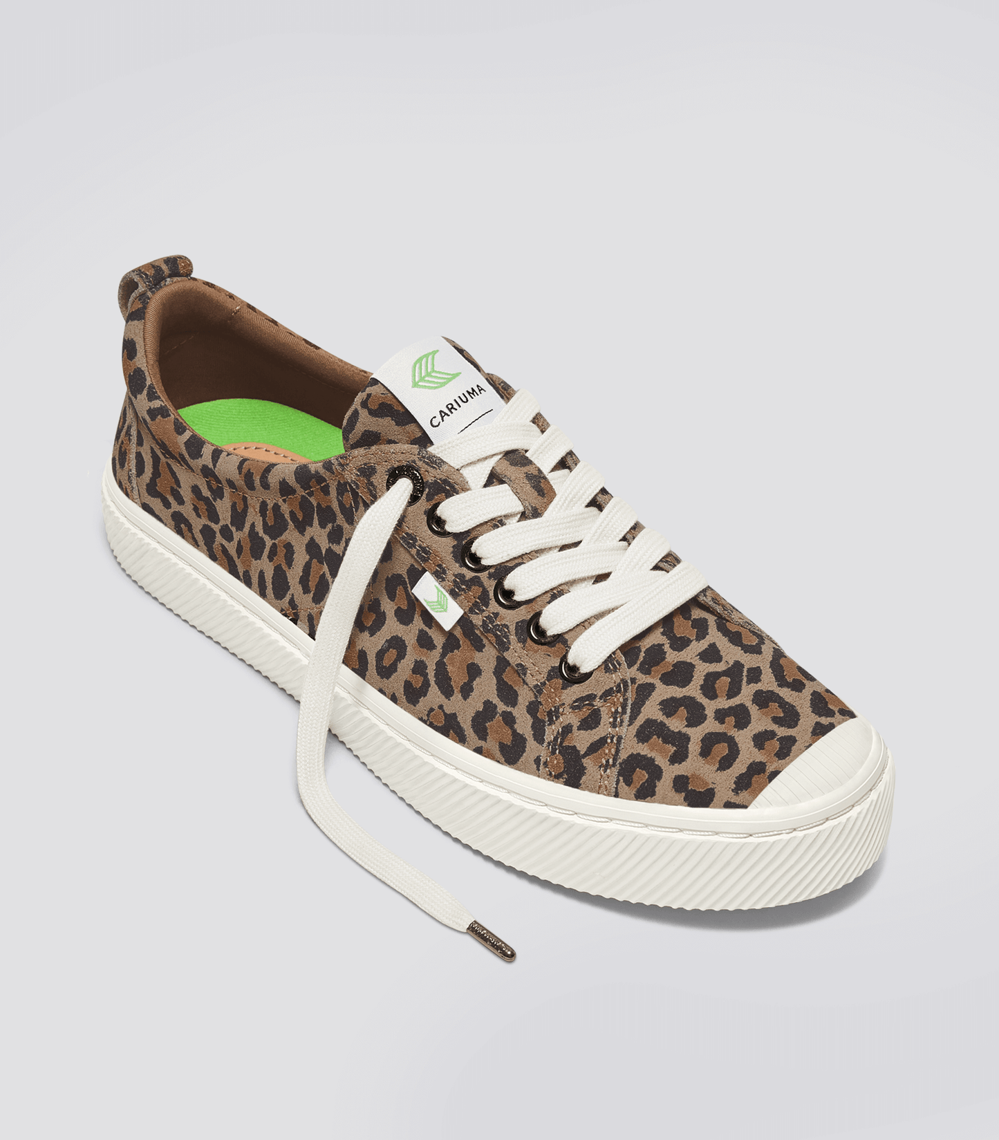 Cariuma Shoes OCA LOW Leopard Print
