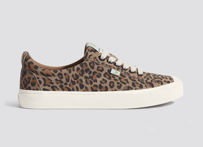 Cariuma Shoes OCA LOW Leopard Print