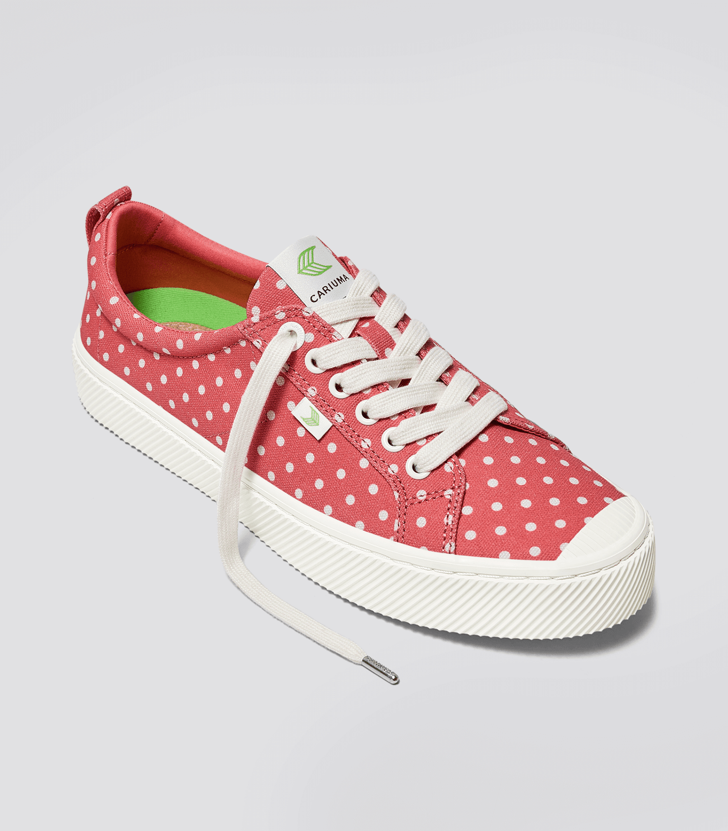 Sapatilhas Cariuma OCA LOW Watermelon/White Polka Dots