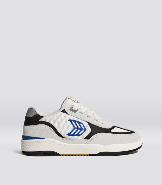 Cariuma Shoes SKATEGOAT C25 PRO Off-White Smoke/Blue&Black