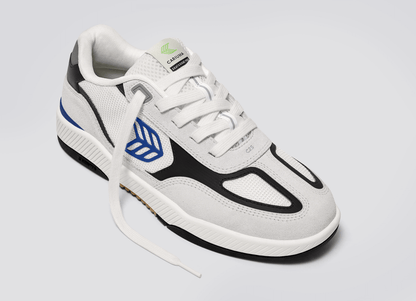 Cariuma Shoes SKATEGOAT C25 PRO Off-White Smoke/Blue&Black