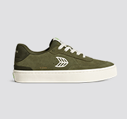 Sapatilhas Cariuma LUAN PRO Verde azeitona/marfim