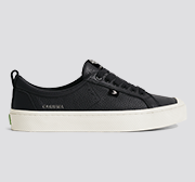 Cariuma Shoes OCA LOW LEATHER Black