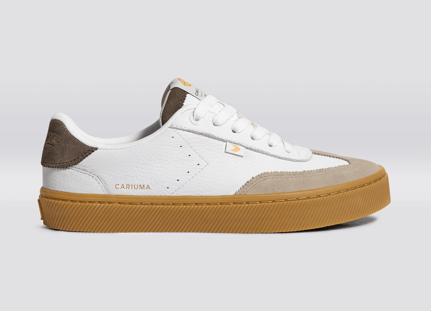 Sapatilhas Cariuma TOCA Gum White/Plaza Taupe