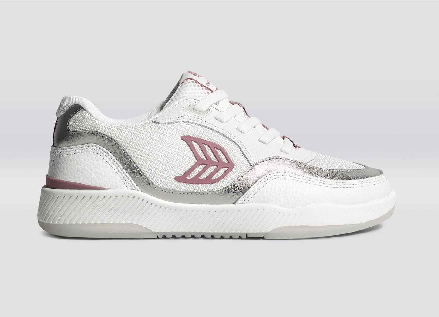 Sapatilhas Cariuma UBA White/Blush Pink&Silver