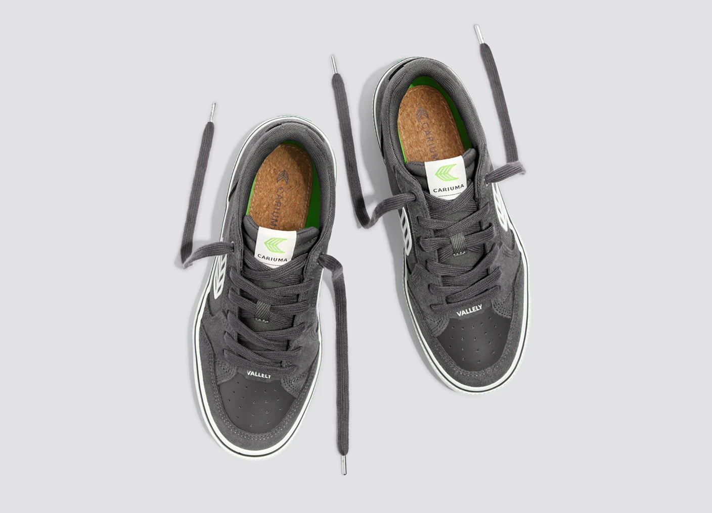 Cariuma Shoes VALLELY PRO Magnet Grey/Ivory