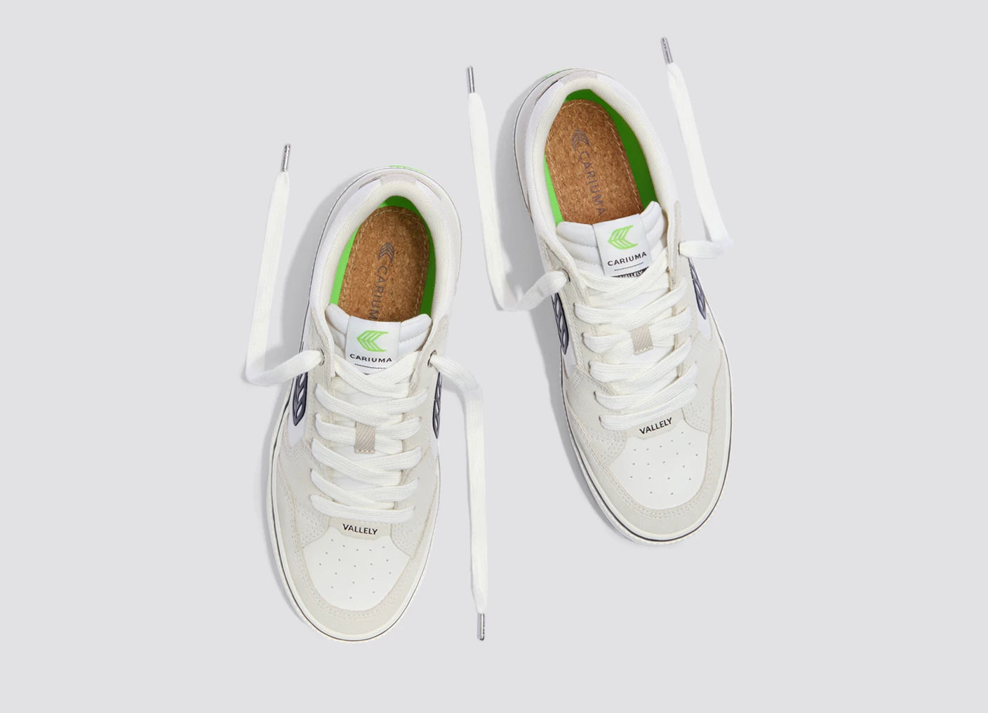 Cariuma Shoes VALLELY PRO Off-White Vintage/Black