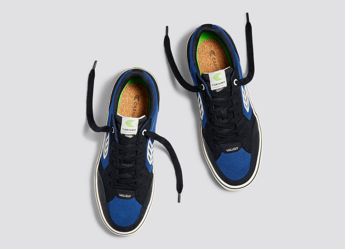 Sapatilhas Cariuma VALLELY Black & Blue/Ivory